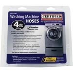 48" Braided Stainless Steel Washer Hoses • $21.99