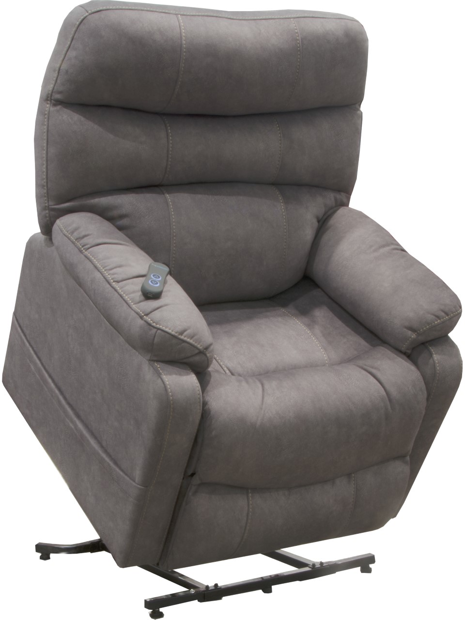 Click photo for details • The Buckley powerlift recliner by Catnapper® features: 300LB capacity. Steel coil seating. Polyester fabric • 38"W x 44"H x 39"D • $769.99