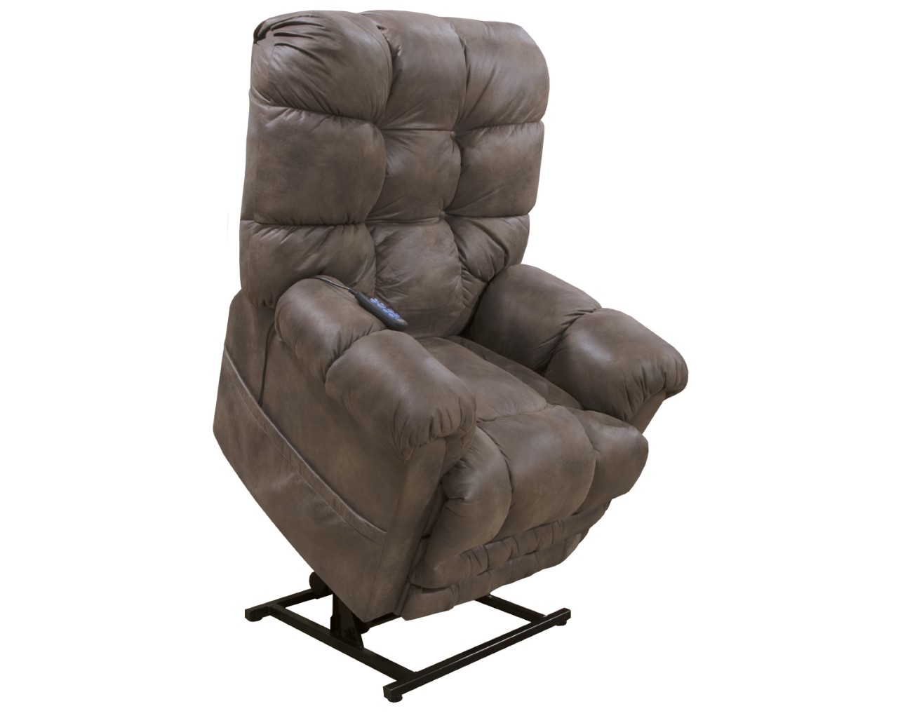 Click photo for details • The Oliver power lift recliner by Catnapper® features: 400LB weight capacity. Steel seat box. Dual motor. Extended ottoman. Polyester • 40"W x 42"D x 42"H • $1,089.99
